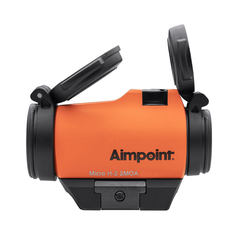 Aimpoint® Micro® H-2™ Red Dot Reflex Sight - Standard  Mount - Orange Cerakote 