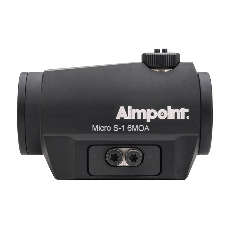 Aimpoint® Micro® S-1™ Red Dot Reflex Sight  - 6 MOA Shotgun Rib Mount 