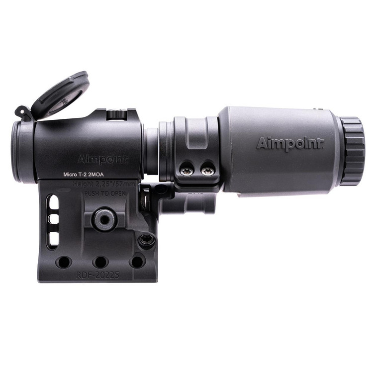 Aimpoint® Micro® T-2™ Red Dot Reflex Sight - 3X-P™ Magnifier & Spuhr Mount 