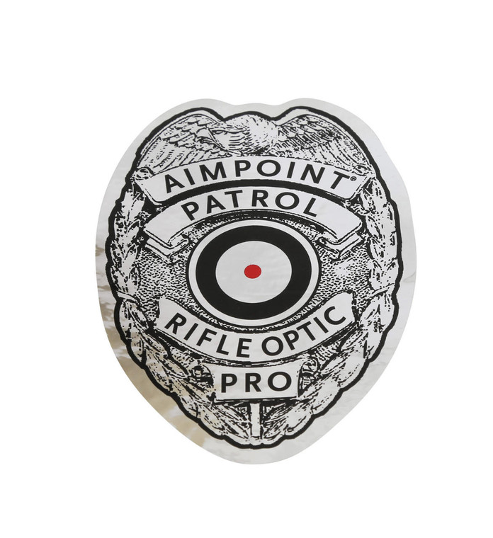 Aimpoint® Patrol Rifle Optic™ Sticker, Large (4.5"x3.25") 